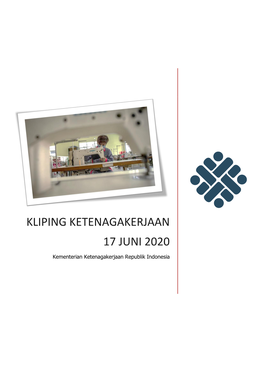 Kliping Ketenagakerjaan 17 Juni 2020