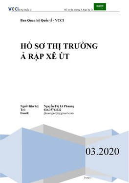 Hồ Sơ Thị Trường Ả Rập Xê Út