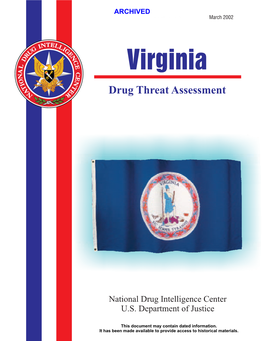 Virginia Drug Threat Assessment