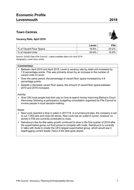 Economic Profile 2018