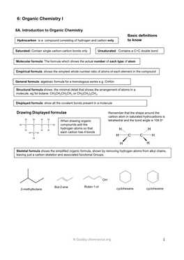 6.-Organic-Chemistry-I-Edexcel.Pdf