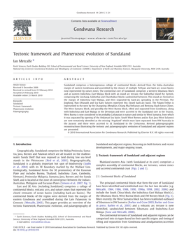 Metcalfe 2011 Gond Res Sundaland.Pdf