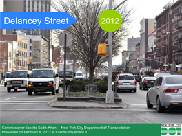 Delancey Street 2012