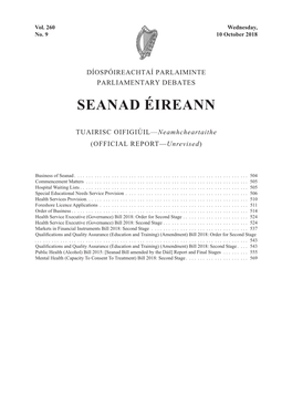 Seanad Éireann