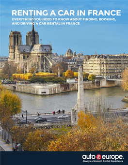 Renting a Car in France: a Travel & Driving Guide