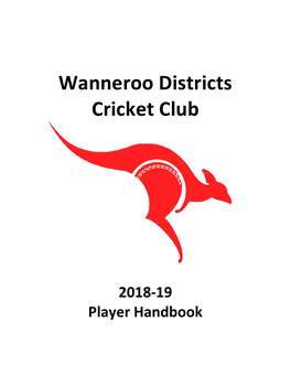 2018-19 Wanneroo Districts Cricket