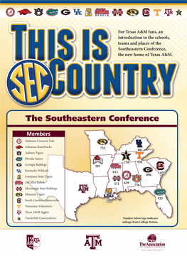 The Southeastern Conference, This Is the New Home of Texas A&M