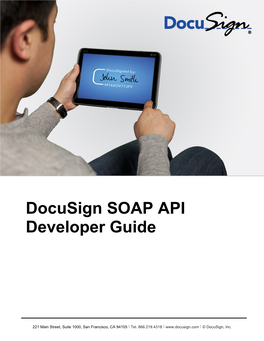 Docusign SOAP API Developer Guide