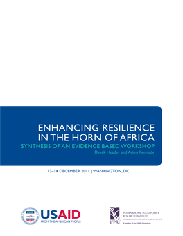 Enhancing Resilience in the Horn of Africa