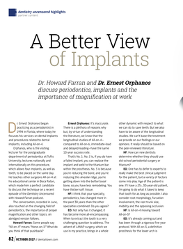 A Better View of Implants