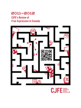 2011-2012 CJFE's Review of Free Expression in Canada