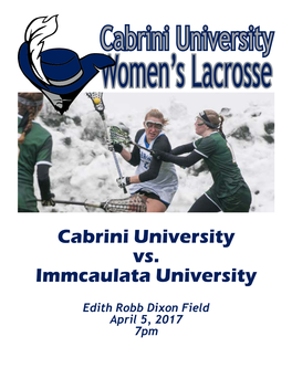 Cabrini University Women’S Lacrosse