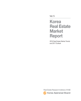 Korea Real Estate Market Report