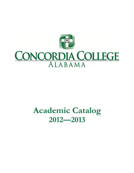 Academic Catalog