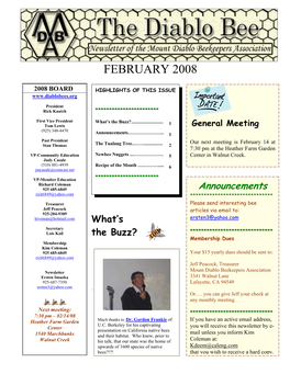 MDBA Newsletter