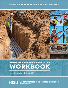 WORKBOOK Meeting April 28, 2015 Houston Independent School District