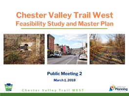 Chester Valley Trail West Feasibility Study and Master Plan