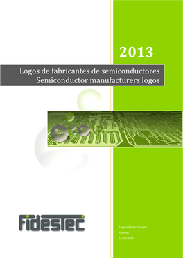 Logos De Fabricantes De Semiconductores Semiconductor Manufacturers Logos