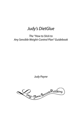 Judy's Dietglue