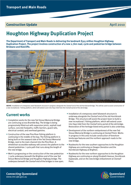 Houghton Highway Duplication Project: Construction Update