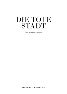 Die Tote Stadt