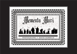 Memento Mori+ David Dunnico