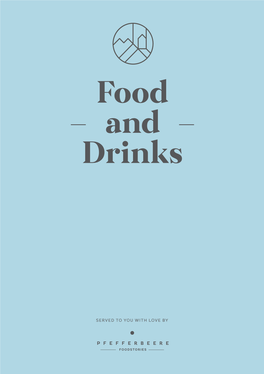 Food and Drinks