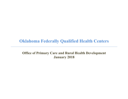 Federally Qualified Health Centers