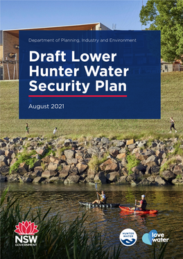 Draft Lower Hunter Water Security Plan