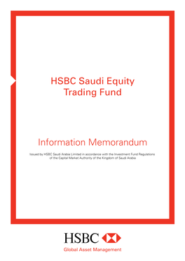 HSBC Amanah Saudi Freestyle Equity Fund