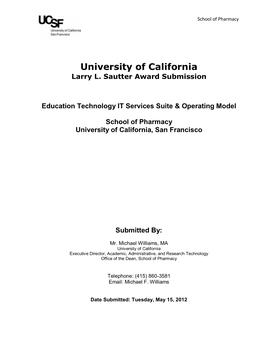 Education Technology IT Services Suite & Operating Model (Pdf)