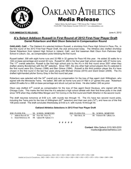 Media Release