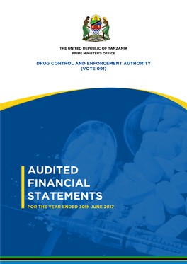 AUDITED FINANCIAL STATEMENTS for the YEAR ENDED 30Th JUNE 2017