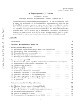 A Supersymmetry Primer