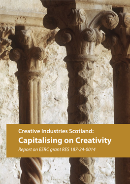 Capitalising on Creativity Report