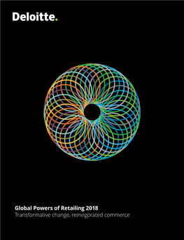 Global Powers of Retailing 2018 Transformative Change, Reinvigorated Commerce Prefácio