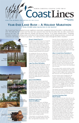 Year-End Land Rush – a Holiday Marathon Over 11,000 Acres Protected in One Month!