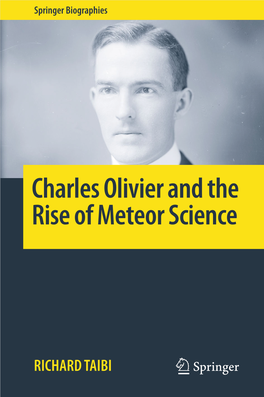 Charles Olivier and the Rise of Meteor Science