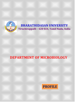 Department of Microbiology Profile