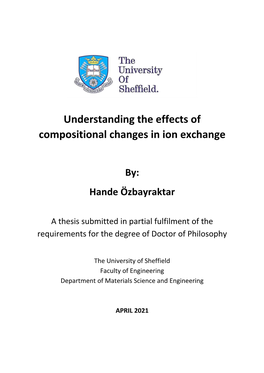 Understanding the Effects of Compositional Changes in Ion Exchange