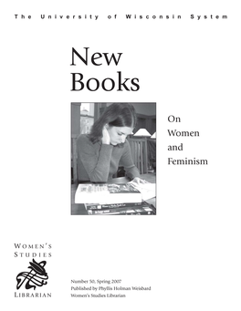 New Books on Women & Feminism