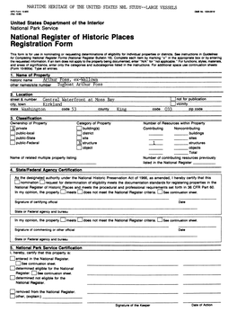 National Register of Historic Places Continuation Sheet