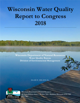 Water Quality Report to Congress - 2018