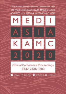 Download a PDF Version of the Official Conference Proceedings