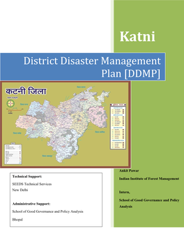 District Disaster Management Plan [DDMP]