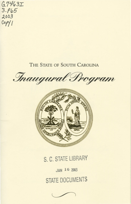 S.C. State Libhary State Documents
