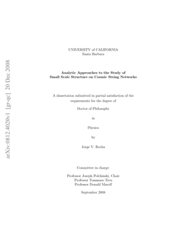 Analytic Approaches to the Study of Small Scale Structure on Cosmic String Networks