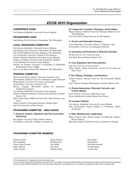 BIOINFORMATICS Doi:10.1093/Bioinformatics/Btq499