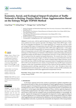 Economic, Social, and Ecological Impact Evaluation of Traffic Network