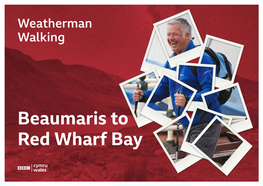 Beaumaris to Red Wharf Bay BEAUMARIS to RED WHARF BAY